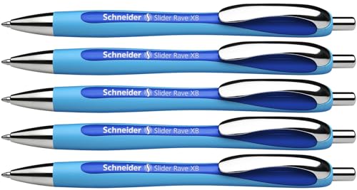 Beste Kugelschreiber Platz 6: Schneider 132503 Slider Rave XB...