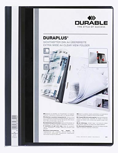 Beste DIN A4 Präsentationshefter Platz 13: Durable Angebotshefter Duraplus mit...