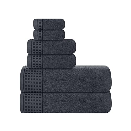 Beste Badetuch Platz 11: GLAMBURG Ultra Soft 6er-Pack...