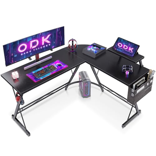 Beste Gaming Schreibtisch Platz 16: ODK Gaming Tisch, Gaming...