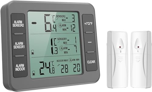 Kühlschrank Thermometer Tests & Sieger: ORIA Kühlschrank Thermometer,...