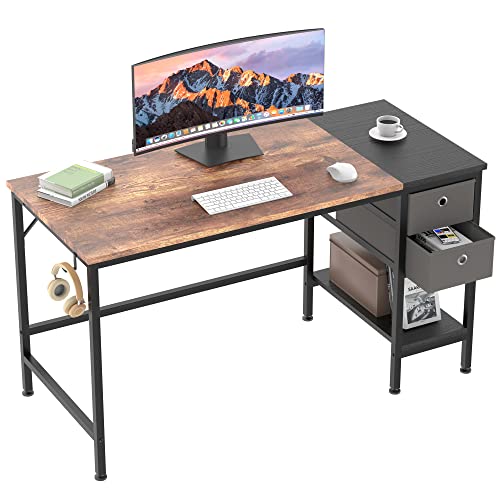 Schreibtisch mit Schubladen Tests & Sieger: HOMIDEC Schreibtisch, Computertisch...