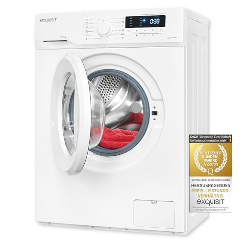 Waschmaschine: Exquisit Waschmaschine WA57014-020Aweiss | 7 kg...