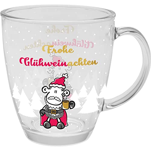 Beste Glühweintasse Platz 6: Sheepworld Glastasse Motiv...