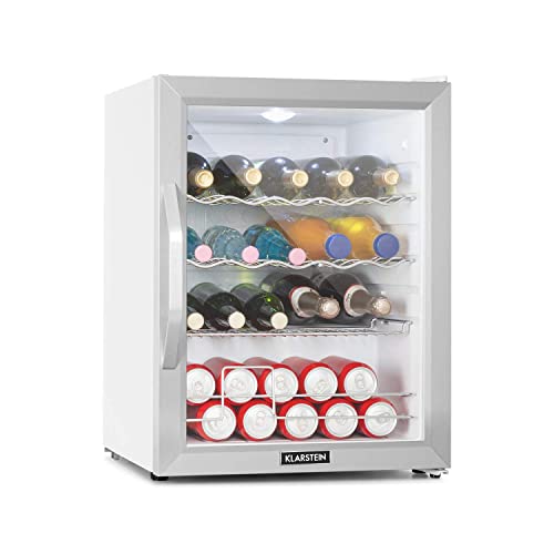 Getränkekühlschrank: Klarstein Mini Kühlschrank mit Glastür, Mini,...