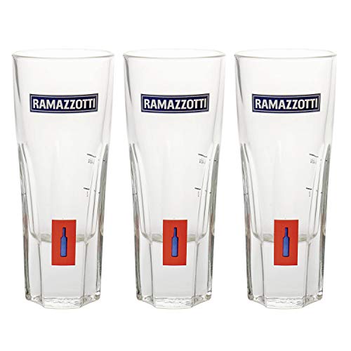 Ramazzotti Glas Test: 3er Rähm. Ramazottigläser2+4cl*
