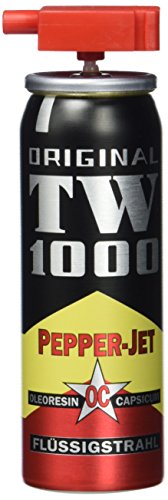 Beste Nachfüllpatrone Platz 15: KH-Security Pfefferspray TW1000 RSG...