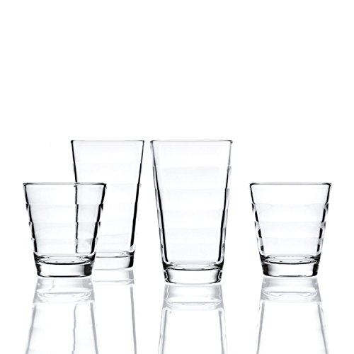 Wassergläser Gläser Misam 24cl SIXBY Trinkgläser Saftgläser 