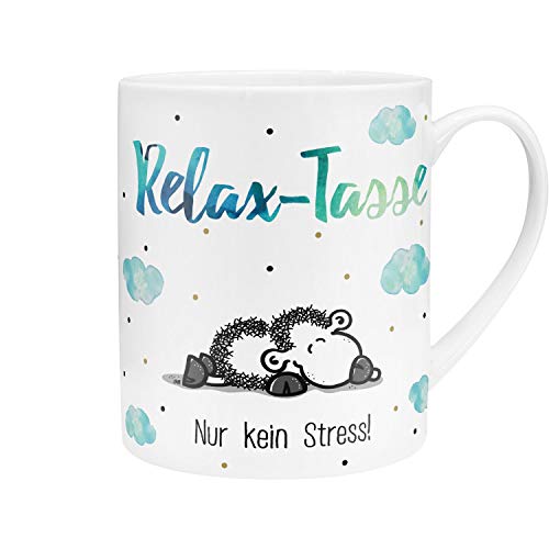 Beste Kaffeetasse Platz 4: Sheepworld XL-Tasse Motiv 