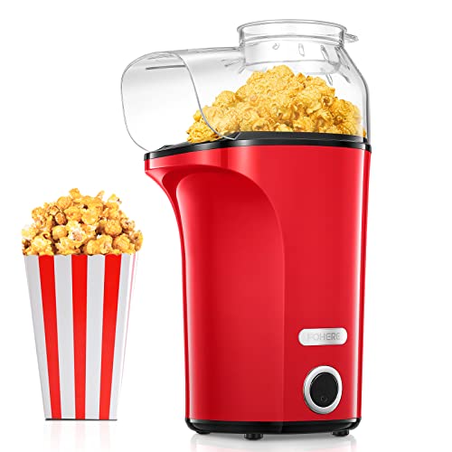 Popcornmaschine: Popcornmaschine 1400W, 120g/4L Große Kapazität,...