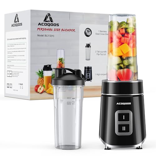 Smoothie Maker Tests & Sieger: ACOQOOS Mixer Smoothie Maker, 500W...