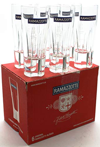 Ramazzotti Glas Test: Ramazzotti Rastal Glas Gläserset - 6x...