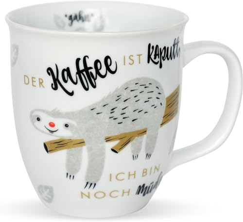 Beste Kaffeetasse Platz 11: H:)PPY life Tasse mit Motiv...