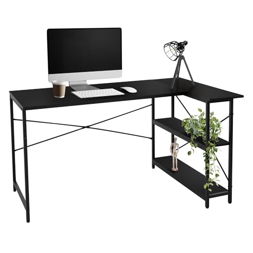 Beste Designer Schreibtisch Platz 9: ML-Design Schreibtisch, Schwarz,...