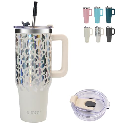 Beste Tumbler Platz 13: SUNTQ 40oz Tumbler mit Griff,...