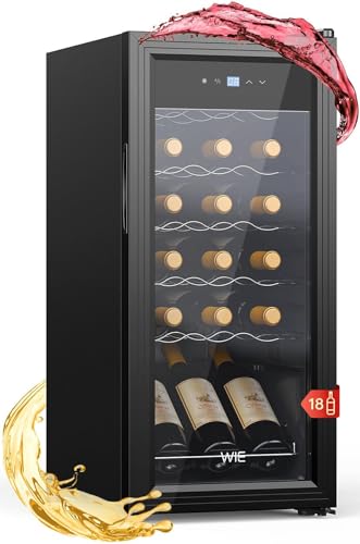 Beste Weinkühlschrank Platz 19: WIE Weinkühlschrank Compressor 53...