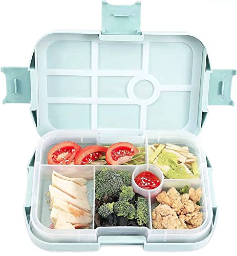 : AEIWUMOK Kinder Lunchbox | Bento Box mit Fächern...