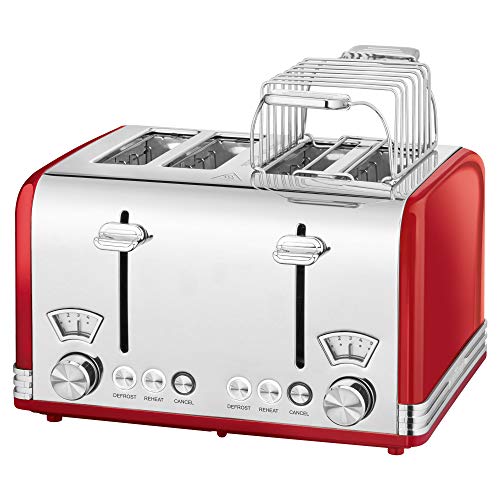 Retro Toaster Test: ProfiCook® XXL Toaster im stilvollen...