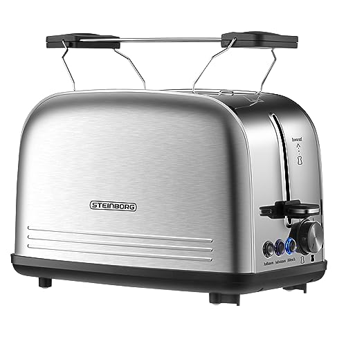 Beste Toaster Platz 10: Edelstahl Toaster mit...