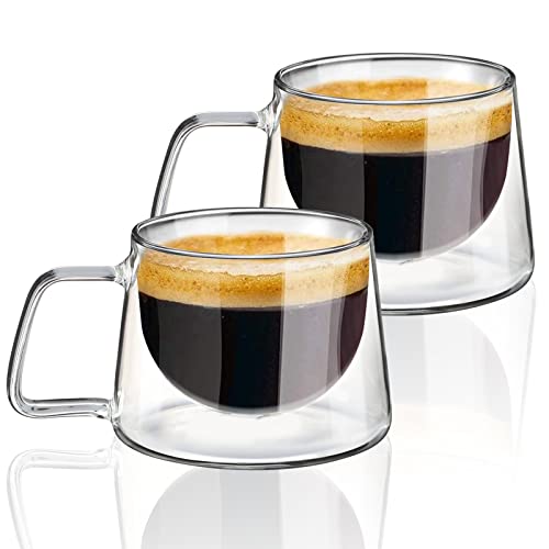 Doppelwandige Glas Tests & Sieger: KAMEUN Latte Macchiato Gläser...