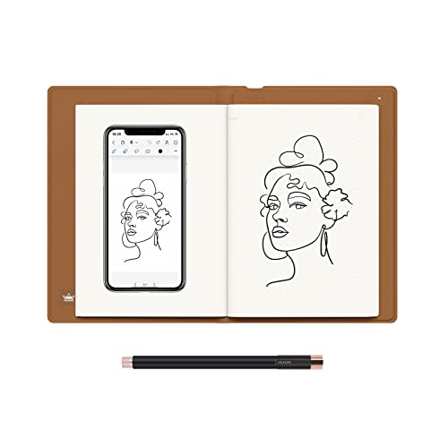 Beste Digitalisierungsstift mir Notizbuch Platz 5: HUION Note X10 Zeichentablett für...