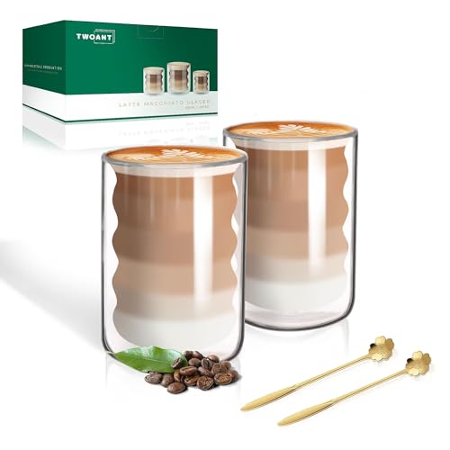 Kaffeeglas Tests & Sieger: twoant Latte Macchiato Gläser Set...