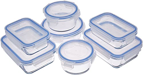 : Amazon Basics - Frischhaltedosen aus Glas für...