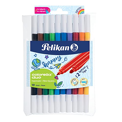 Beste Filzstift Platz 1: Pelikan 973172 Fasermaler Colorella...