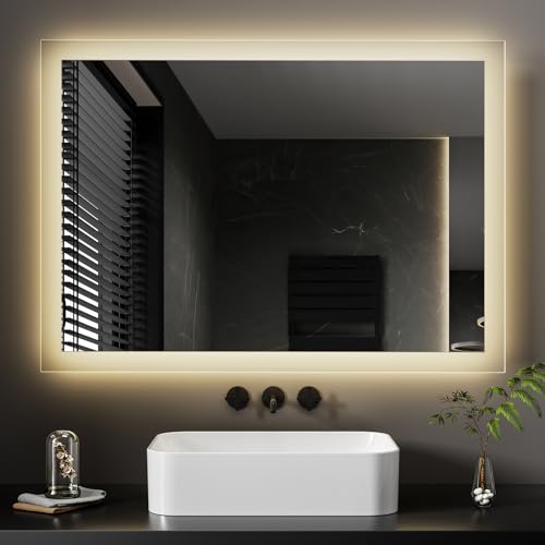 Badezimmerspiegel Tests & Sieger: EMKE® Badspiegel mit Beleuchtung...