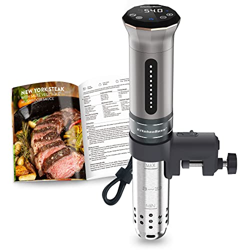 Beste Sous Vide Stick Platz 19: KitchenBoss Sous Vide Garer G300...