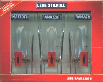 Ramazzotti Glas Test: Rastal Ramazzotti Glas - 3 Stück -...