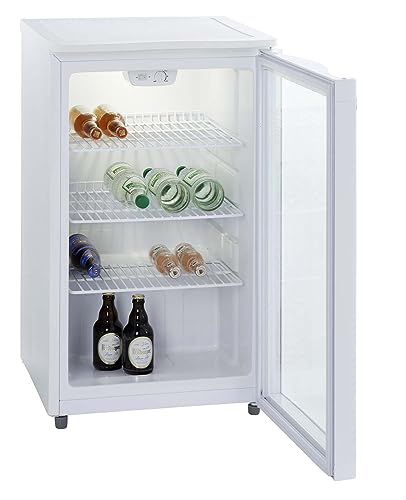 Getränkekühlschrank: PKM GKS102 Glastür-Kühlschrank |...