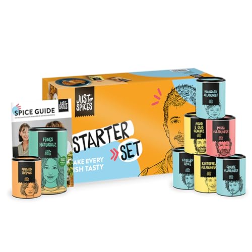 Beste Gewürzset Platz 10: Just Spices Starter Set I 8...