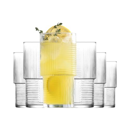 Beste Highball-Glas Platz 19: NORDIC SCHILLER 6er Trinkgläser...