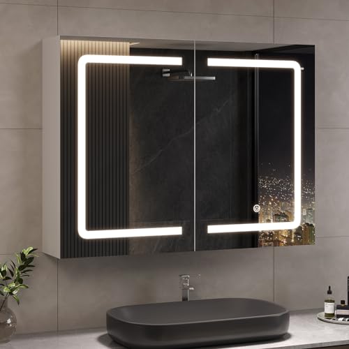 Spiegelschrank Tests & Sieger: DICTAC Badezimmer spiegelschrank...