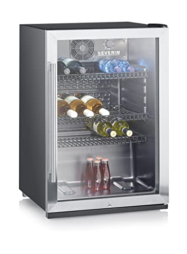 Getränkekühlschrank: SEVERIN Flaschenkühlschrank, mit integriertem...
