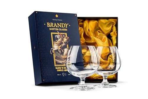 Beste Cognacglas Platz 6: GLASSIQUE CADEAU Große 620 ml...