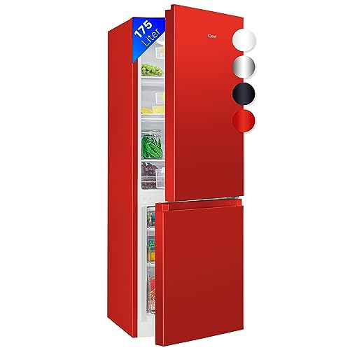 Retro Kühlschrank: Bomann® Kühlschrank mit Gefrierfach 143cm hoch |...