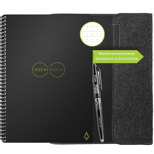 Beste Digitalisierungsstift mir Notizbuch Platz 15: Rocketbook Core Wiederverwendbares...