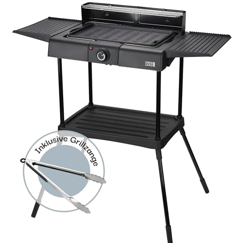 Beste Tischgrill Platz 14: LEBENLANG 2in1 Elektrogrill...