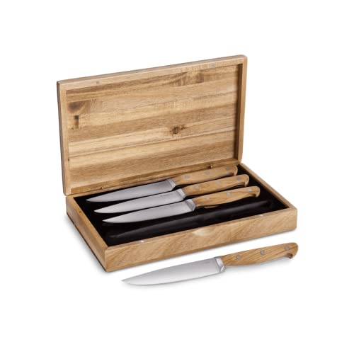 Beste Steakmesser Platz 18: SPRINGLANE Steakmesser-Set, 4...