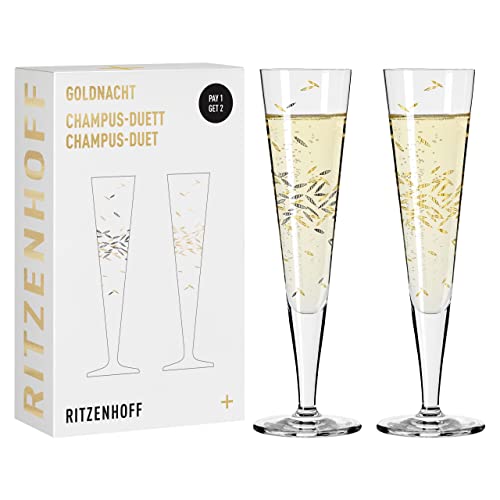 Beste Champagnerflöte Platz 8: RITZENHOFF 6031003 Champagnerglas...