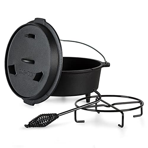 Beste Dutch Oven Platz 7: ToCis Big BBQ Dutch Oven Set...