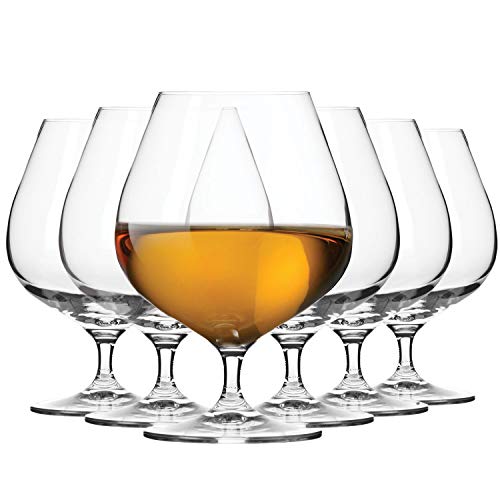 Cognacglas: Krosno Cognac-Gläser Cognacschwenker | Set von 6...