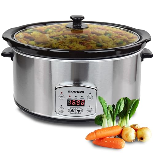 Slow Cooker Tests & Sieger: Syntrox Germany 6,5 l Slow Cooker |...