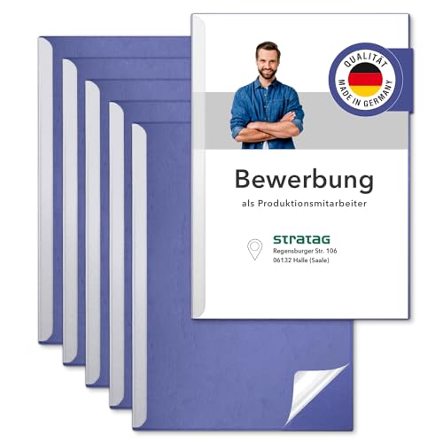 Beste Bewerbungsmappe Platz 3: STRATAG Klemmschienen-Bewerbungsset...