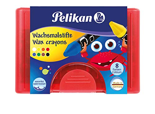 Beste Wachsmalstift Platz 3: Pelikan 723148 - Wachsmalstifte 665...