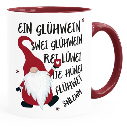 Beste Glühweintasse Platz 19: MoonWorks® Tasse Spruch Ein...