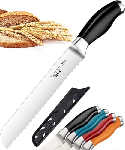 Beste Brotmesser Platz 9: Orblue Brotmesser mit...