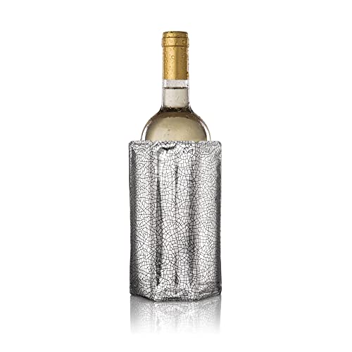 Beste Flaschenkühler: Vacu Vin 38803606 Rapid Ice Wine Cooler - Silver, 176x145x25